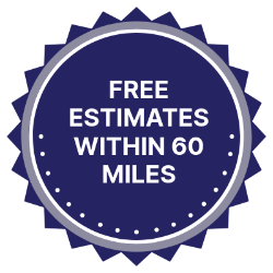 free estimates within 60 miles
