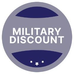 military discounts available